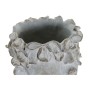 Cache-pot DKD Home Decor Visage Gris Ciment (17,5 x 17 x 26 cm)