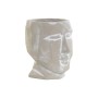 Cache-pot DKD Home Decor ‎S3023928 Visage Gris Ciment Jardin (11,5 x 14 x 15 cm)