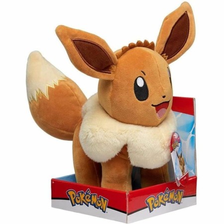 Jouet Peluche Pokémon Eevee 30 cm Marron