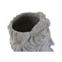 Cache-pot DKD Home Decor Femme Ciment Gris clair (22 x 15 x 28 cm)