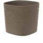 Pot auto-arrosant Garden ID Taupe 20 x 20 cm