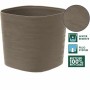 Pot auto-arrosant Garden ID Taupe 20 x 20 cm