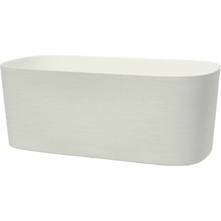 Jardinera Autorriego Garden ID Blanco 17 x 50 x 17 cm