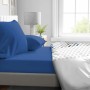 Drap housse HOME LINGE PASSION HP71763 Bleu 90 x 190 + 30 cm