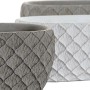 Set de pots DKD Home Decor ‎S3023940 Gris Ciment Blanc (24 x 14 x 11 cm) (2 Unités)