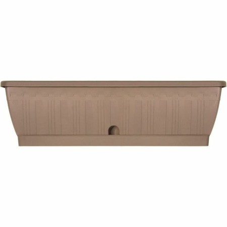 Jardinière auto-arrosante Garden ID Taupe 60 cm