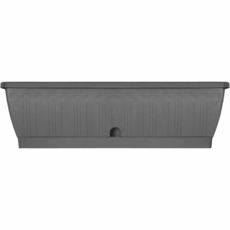 Jardinière auto-arrosante Garden ID Anthracite 60 cm