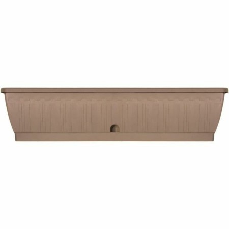 Jardinière auto-arrosante Garden ID Taupe 80 cm