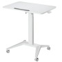 Bureau MacLean MC-453W Blanc Acier 80 x 52 cm