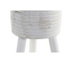 Cache-pot DKD Home Decor Bois Blanc (23 x 23 x 40 cm)