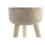 Cache-pot DKD Home Decor Bois Naturel (24 x 24 x 49 cm)