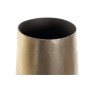 Cache-pot DKD Home Decor Noir Doré Métal (26.5 x 26.5 x 47 cm)