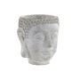 Cache-pot DKD Home Decor Gris Buda Ciment Oriental (19 x 18 x 20 cm)