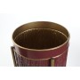 Cache-pot DKD Home Decor Rose Métal Bordeaux (26.7 x 26.7 x 52 cm) (2 pcs)