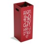 porte-parapluie Versa Begin The Day With a Smile Bois MDF (21 x 53 x 21 cm)