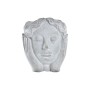 Cache-pot DKD Home Decor Visage Gris Ciment Cottage (17 x 17 x 20 cm)