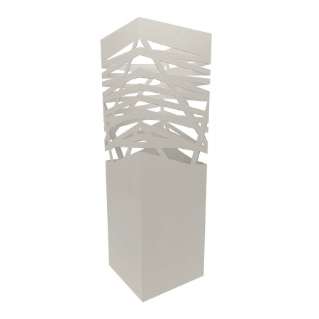 Paragüero Versa Rulo Blanco Metal (15,5 x 49 x 15,5 cm)