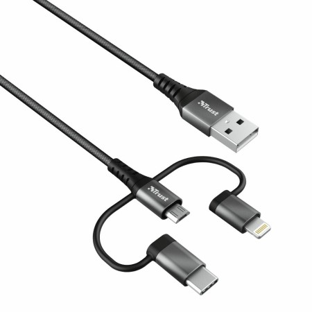 Cable USB Trust 23572        USB A Negro