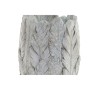 Cache-pot DKD Home Decor Plumes Gris Ciment Boho (15 x 15 x 21 cm)