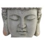 Cache-pot DKD Home Decor Fibre de Verre Gris Buda (35 x 35 x 50 cm)