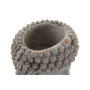 Cache-pot DKD Home Decor Fibre de Verre Gris Buda (35 x 35 x 50 cm)