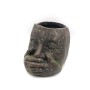 Cache-pot DKD Home Decor Fibre de Verre Gris (22 x 23 x 30 cm)