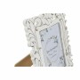 Cadre photo DKD Home Decor Verre Blanc Indien Bois MDF (25,5 x 1,5 x 30,5 cm)