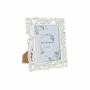 Cadre photo DKD Home Decor Verre Blanc Indien Bois MDF (30 x 1,7 x 36,5 cm)