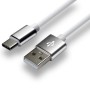 Cable USB EverActive CBS-1CW Blanco 1 m