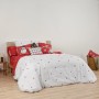 Housse de Couette Decolores Laponia Blanc Lit 2 persones 220 x 220 cm