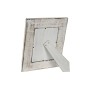 Marco de Fotos Home ESPRIT Blanco Natural Cristal Madera de mango Flor Indio 26,5 x 2 x 31,5 cm