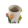 Vase Home ESPRIT Blanc Multicouleur Dolomite 17 X 18 X 26 cm