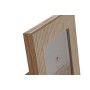 Marco de Fotos Home ESPRIT Marrón Beige Terciopelo Cristal Moderno 19 x 2 x 24 cm (4 Unidades)