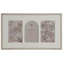 Marco de Fotos Home ESPRIT Beige Cristal Madera MDF Escandinavo 39 X 2 X 24 cm