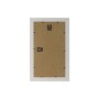 Marco de Fotos Home ESPRIT Blanco Marrón Beige Natural Cristal Poliestireno Escandinavo 26 X 2 X 44 cm (4 Unidades)