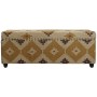 Arcón Home ESPRIT Beige Mostaza Algodón 120 x 40 x 45 cm