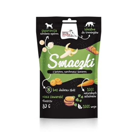 Snack pour chiens SYTA MICHA                 Légumes 80 g