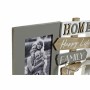 Cadre photo DKD Home Decor S3024214 Gris Aluminium Blanc Montagne Bois MDF (45 x 10 x 30 cm)