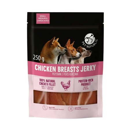 Snack pour chiens PETREPUBLIC                 Poulet 250 g