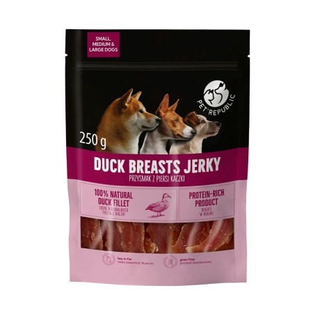 Snack para Perros PETREPUBLIC                 Pato 250 g