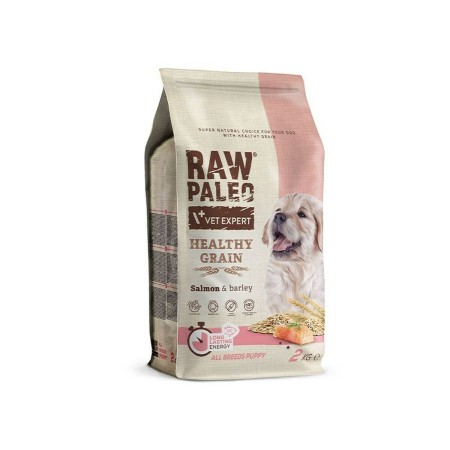 Pienso VETEXPERT Raw Paleo Healthy Grain Puppy Salmon y cebada Salmón 2 Kg