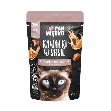 Aliments pour chat PAN MIĘSKO                 Poulet 85 g