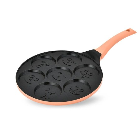 Sartén Feel Maestro MR-1222-B SMILE Negro Naranja Aluminio Ø 26 cm