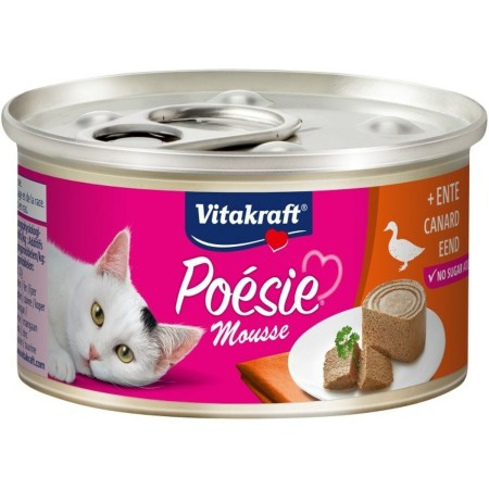 Comida para gato Vitakraft Poésie Mousse Pato 85 g