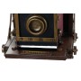 Porte-couteaux DKD Home Decor Appareil Photo Métal (16,5 x 17,5 x 18 cm)