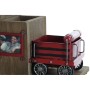porte-livre DKD Home Decor Bois Métal (2 pcs) (22 x 13 x 17 cm)