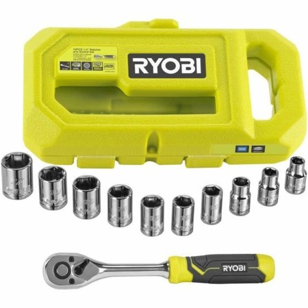 Juego de llaves de doble boca Ryobi RHRS10PC