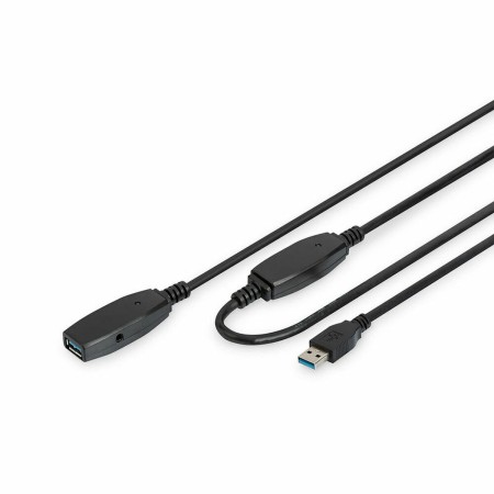 Cable Micro USB Digitus DA-73107 Negro 20 m