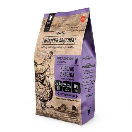 Comida para gato WIEJSKA ZAGRODA                 Pollo 10 kg