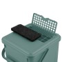 Recipiente contenedor Rotho                 Verde 9 L Rectangular